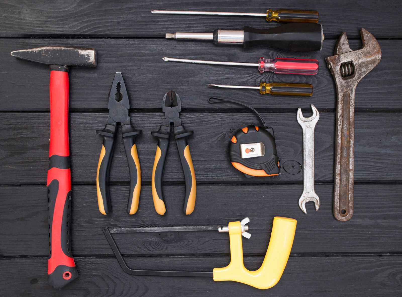 Close-up of locksmith tools